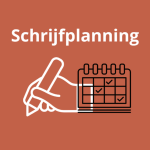 cursus schrijfplanning